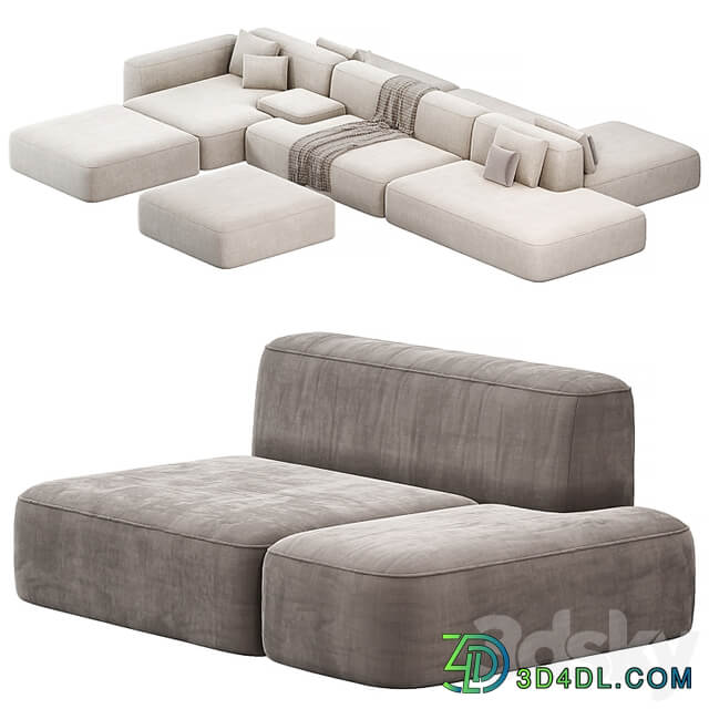 Lema Cloud Modular Sofa Set by lemamobili, sofas