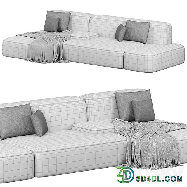 Lema Cloud Modular Sofa Set by lemamobili, sofas