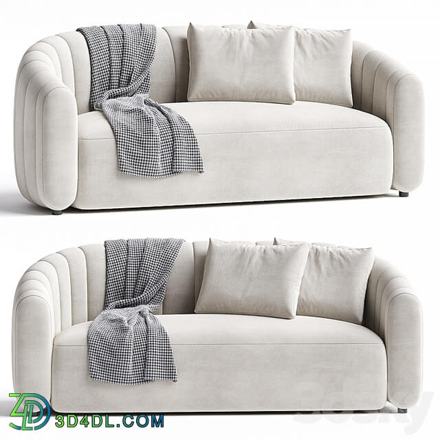 FITZ LOVESEAT WOOLY SAND