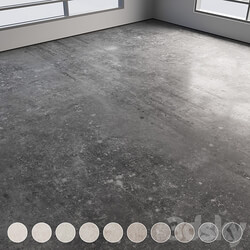 Self leveling concrete floor No. 22 