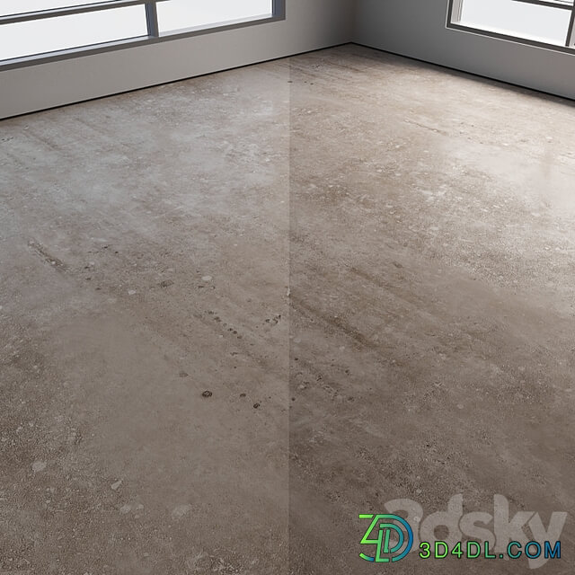 Self leveling concrete floor No. 22