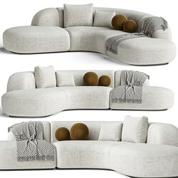 Sofa Eichholtz Sofa Bjorn Boucle Sand 