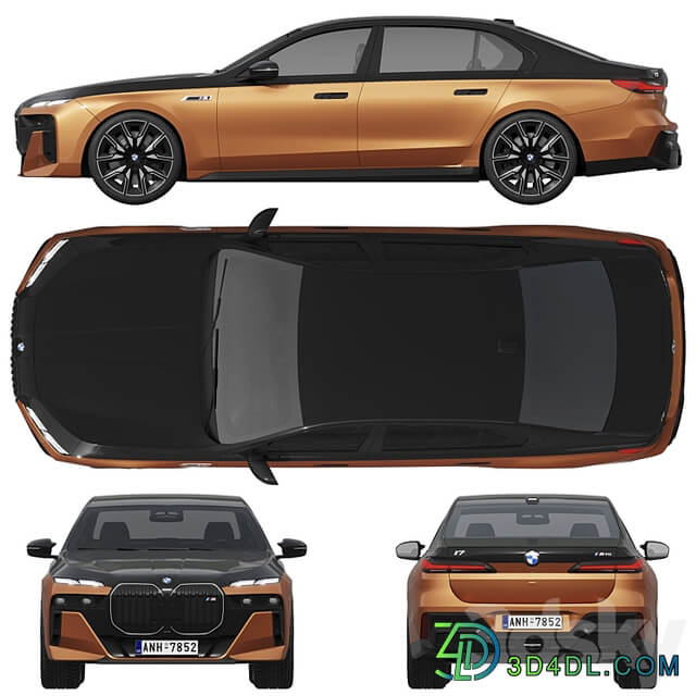 BMW i7 M70