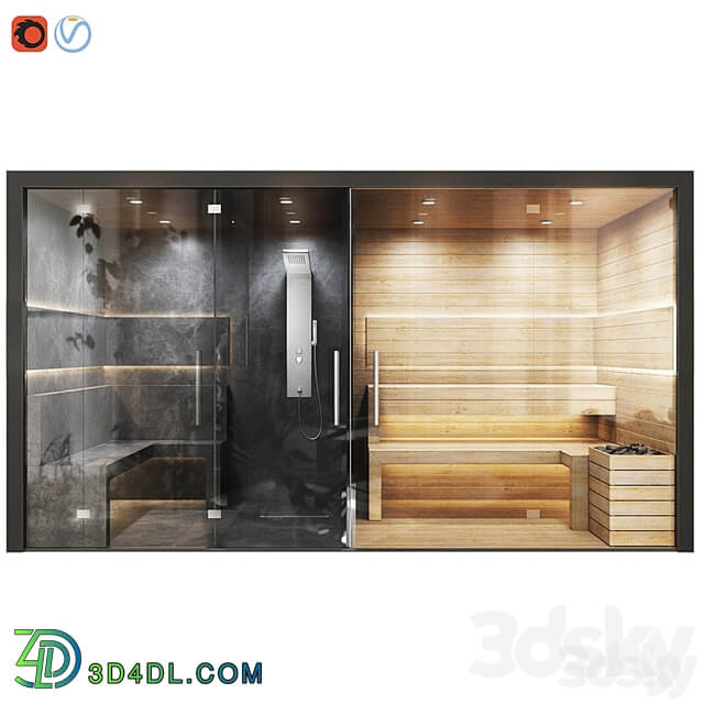 Sauna Dry Steam