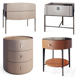 Modern bedside table Chester Moby Puerto Decor Diva 