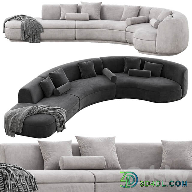 Baxter Piaf Sofa Set 3