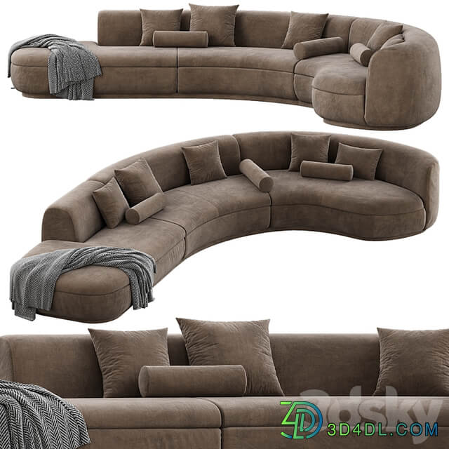 Baxter Piaf Sofa Set 3