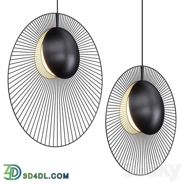 Pendant lamp MAGDALENA BLACK Lampatron