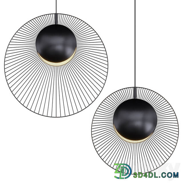 Pendant lamp MAGDALENA BLACK Lampatron