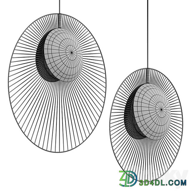 Pendant lamp MAGDALENA BLACK Lampatron