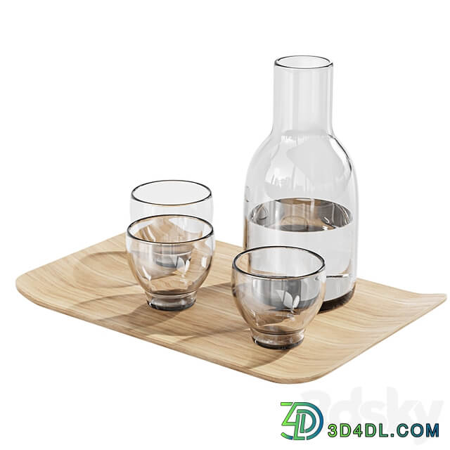 dishes tableware set 03