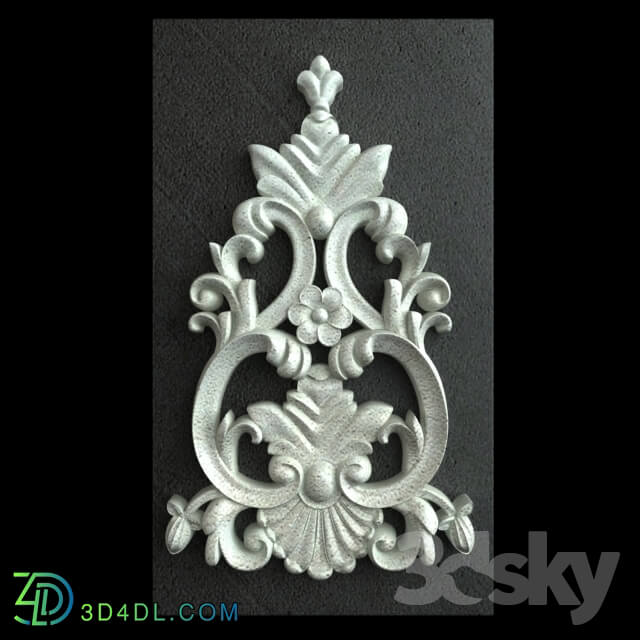 Classic Carving Ornamment 001