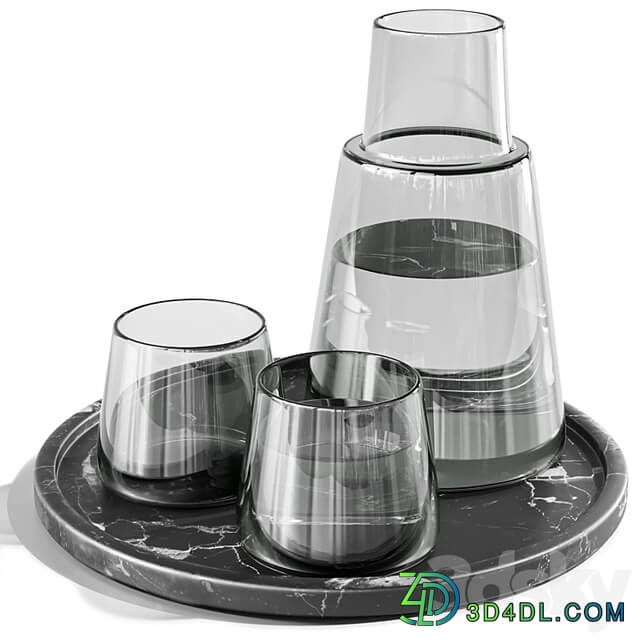 dishes tableware set 04