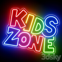 Kids Zone Neon Sign 