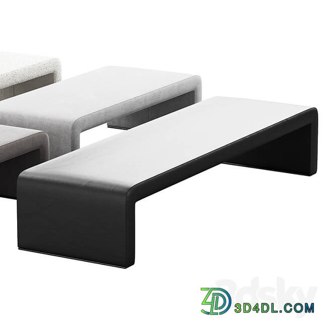 387 Labanca bench and ottoman by Tacchini 02