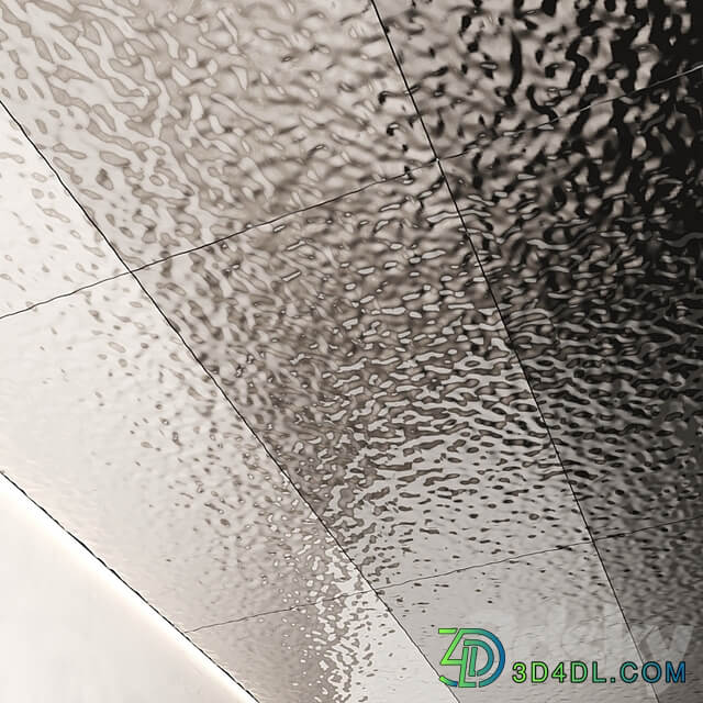 Decorative steel sheets with water ripples 01