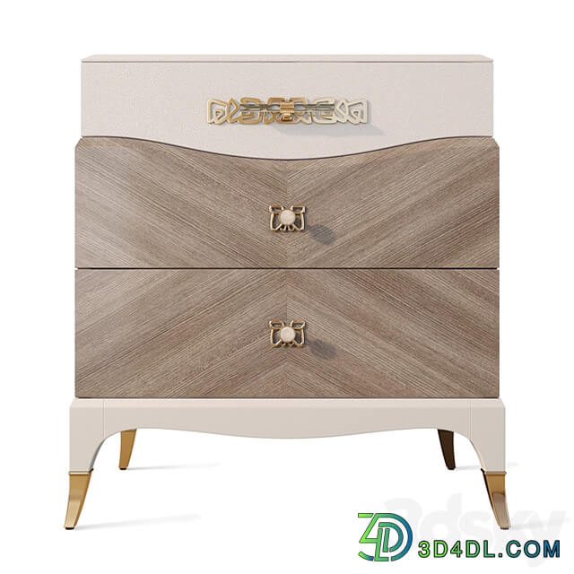 Chest of drawers bedside table Tempo Caracole Classic