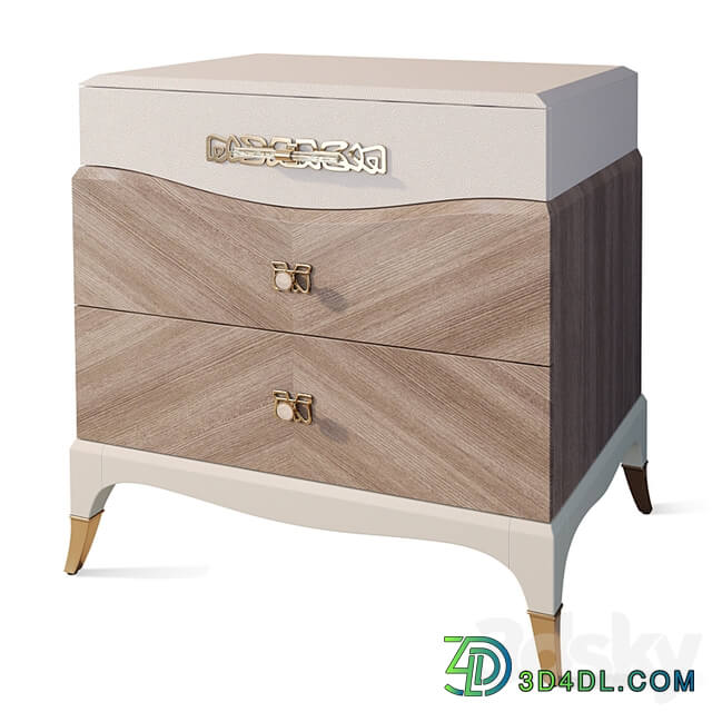 Chest of drawers bedside table Tempo Caracole Classic