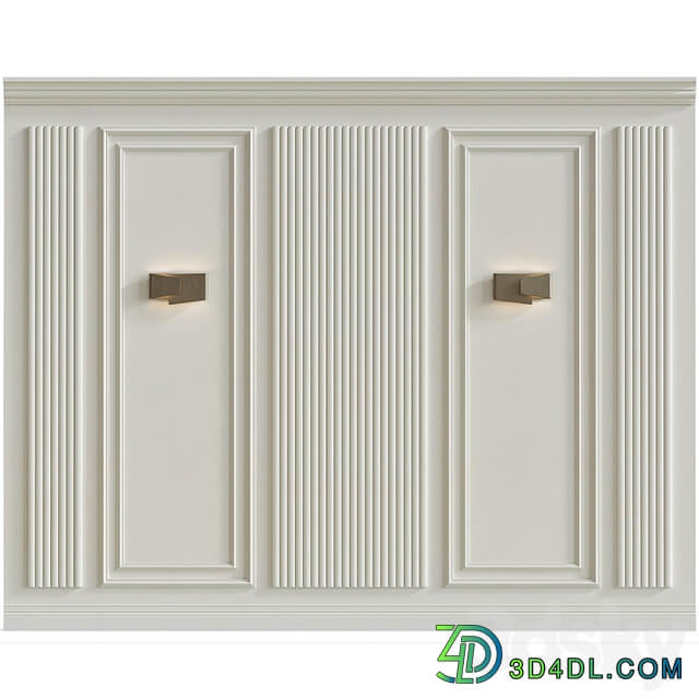 Decorative plaster with molding #30