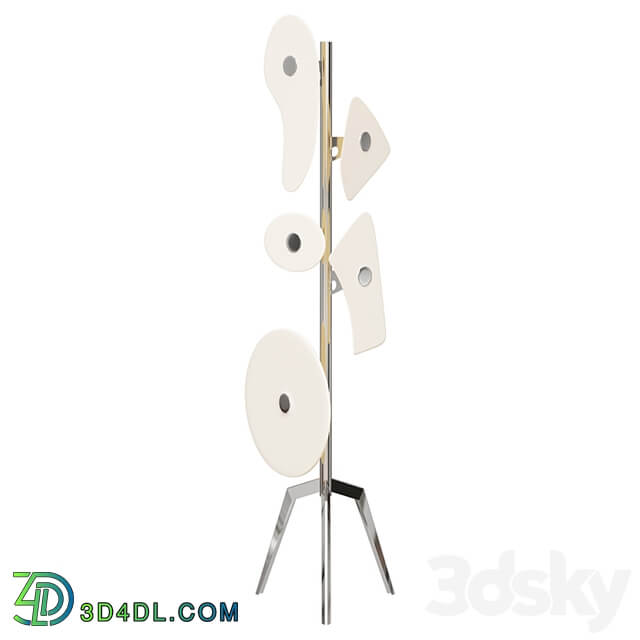 Floor lamp Designer floor lamp Orbital Terra by Foscarini (white)