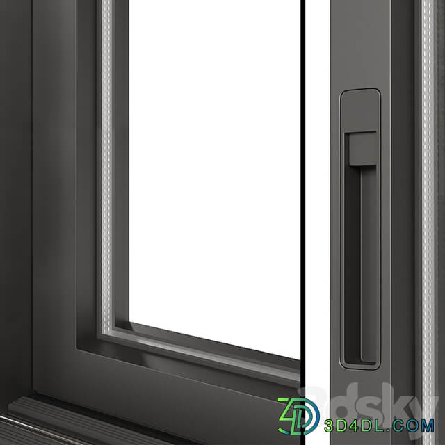 A set of sliding Metal Windows Doors.