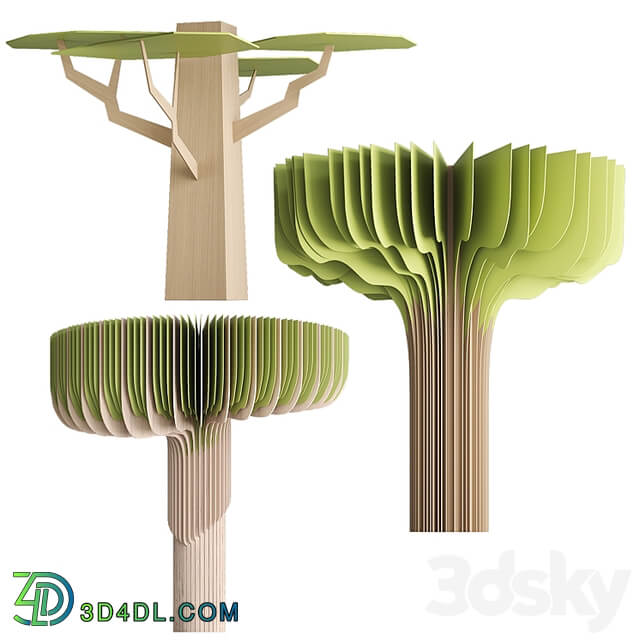 Trees for the play area