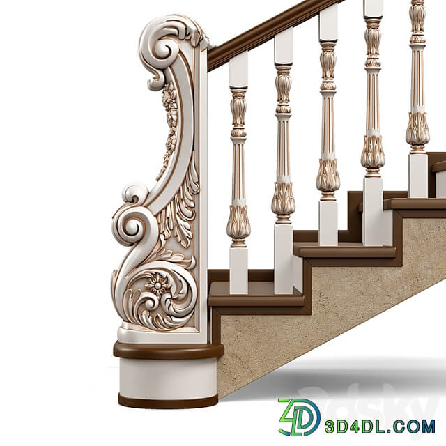 Wooden stairs 008