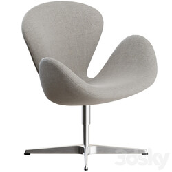 Swan Lounge Chair by Fritz Hanzen 