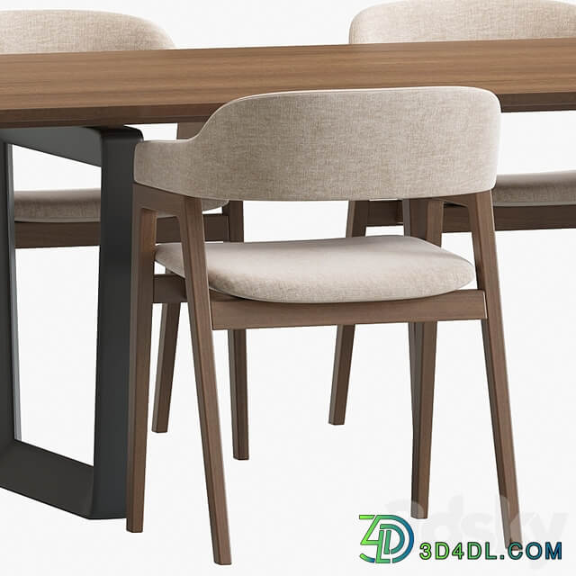 Article Savis chair and Bolero table