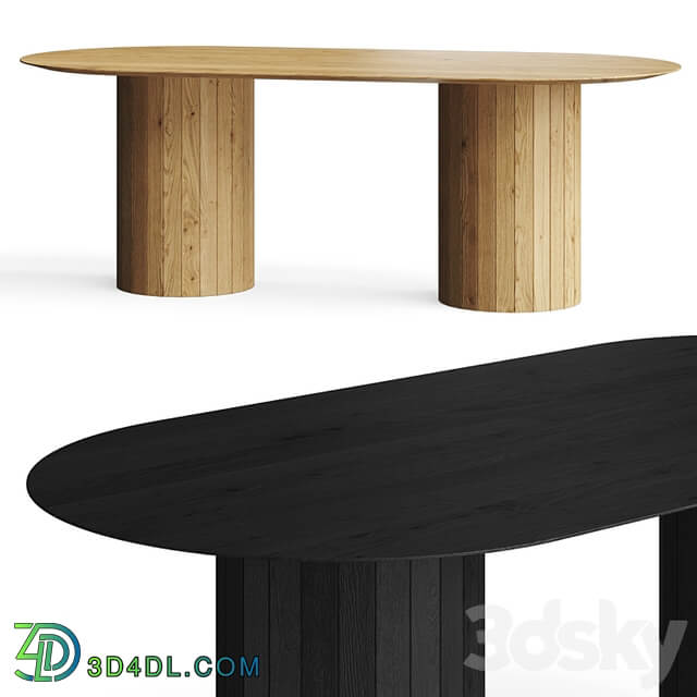 Lulu and Georgia Benedict Oval Dining Table