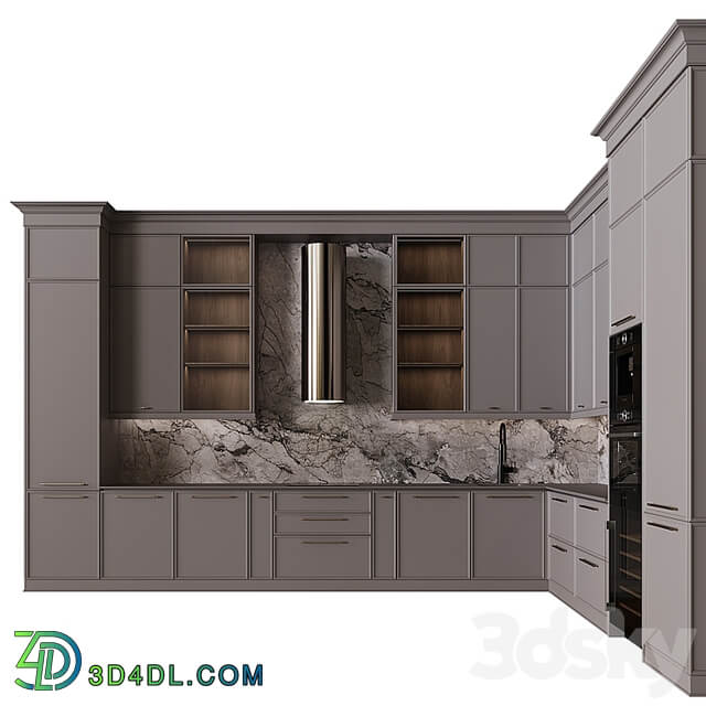 Neoclassical kitchen 45