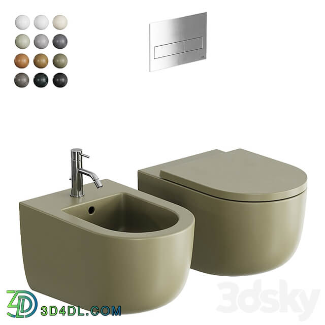 Hatria Futura Wall Hung WC