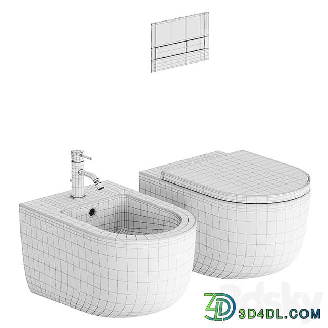 Hatria Futura Wall Hung WC