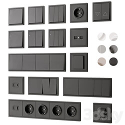 Sockets and switches Donel series R98 