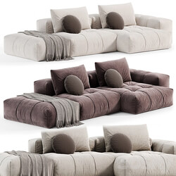 Modern Modular L Shape Sofa by Litfad, sofas 