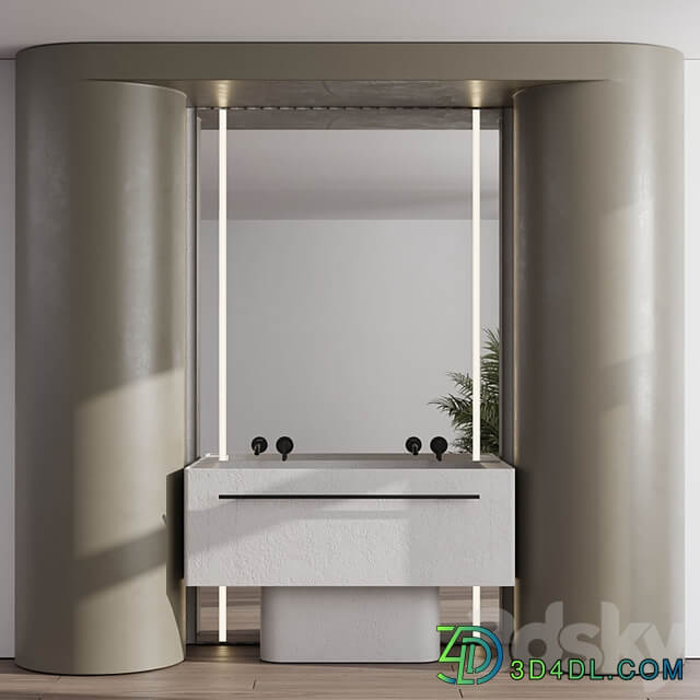 Bathroom furniture by inbani faucet set 60