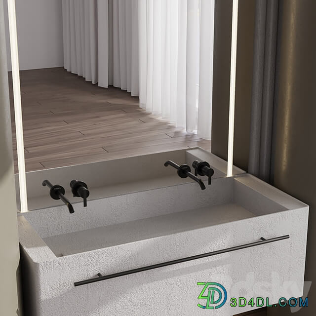 Bathroom furniture by inbani faucet set 60