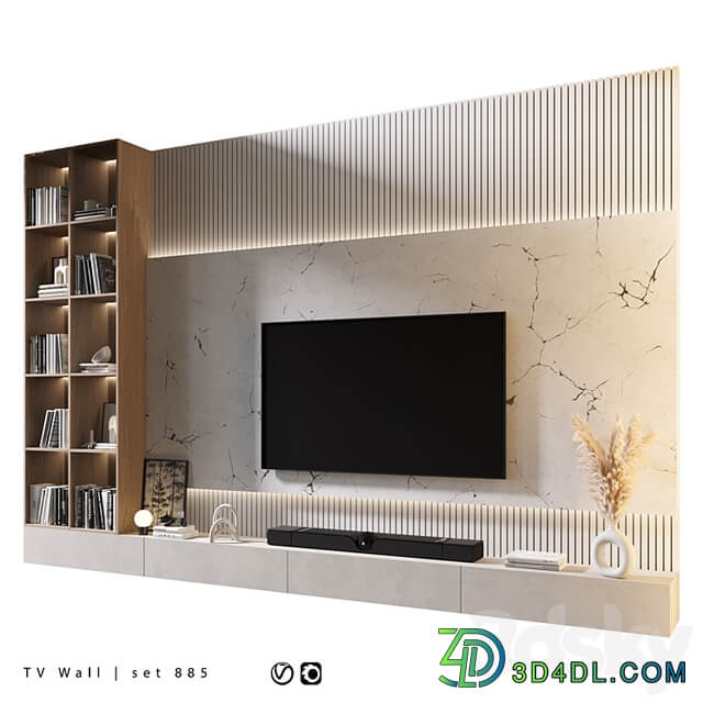 TV Wall | set 885