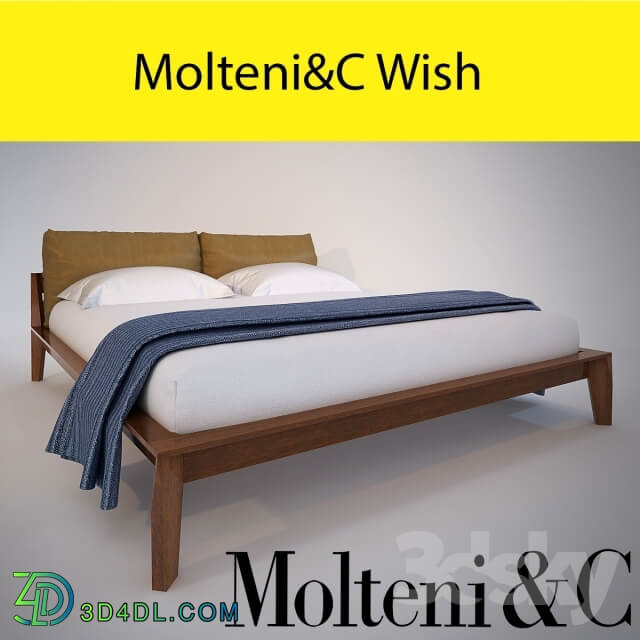 Bed Molteni C Wish