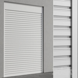External electric Roller garage shutter outdoor metal blinds 02 
