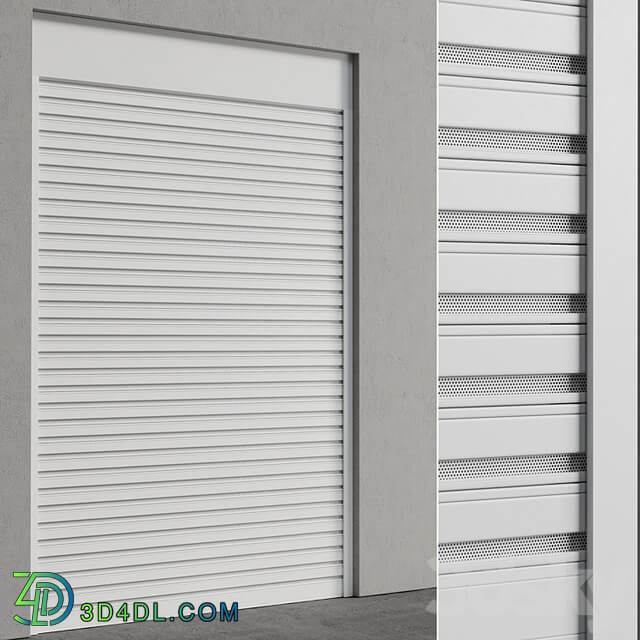 External electric Roller garage shutter outdoor metal blinds 02