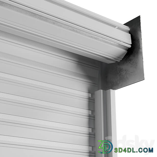 External electric Roller garage shutter outdoor metal blinds 02