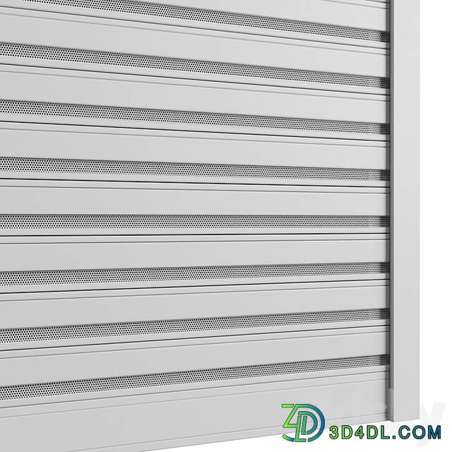External electric Roller garage shutter outdoor metal blinds 02