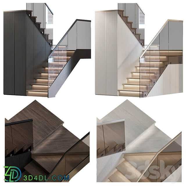 Stair modern 3m