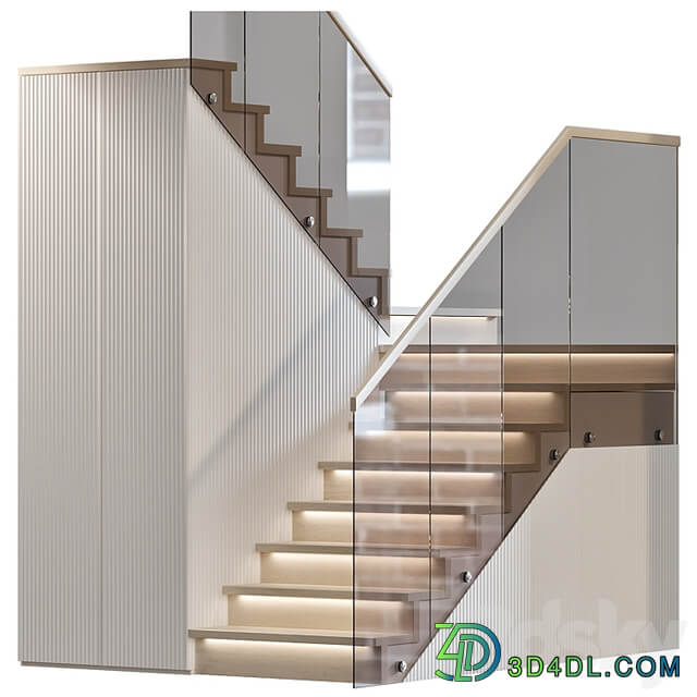 Stair modern 3m