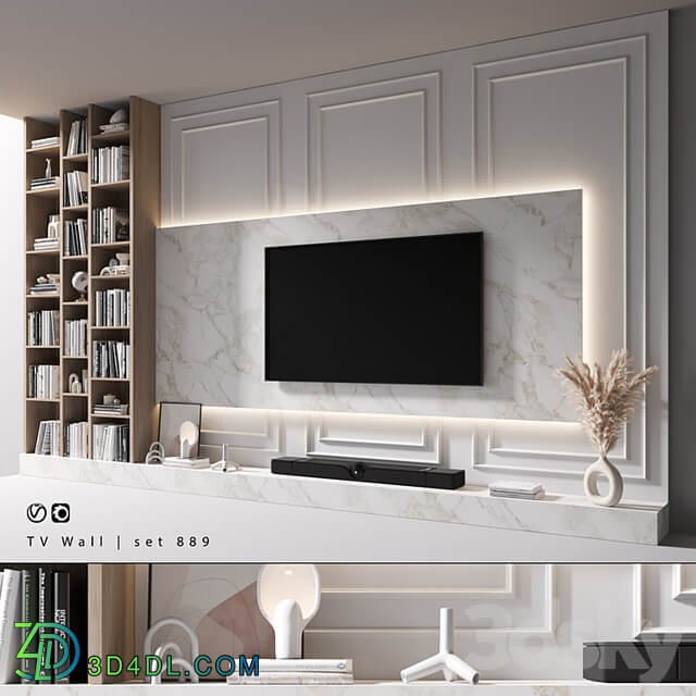 TV Wall | set 889