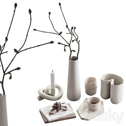 426 decorative set 043 neutral scandi accessories 02 branch & knot 