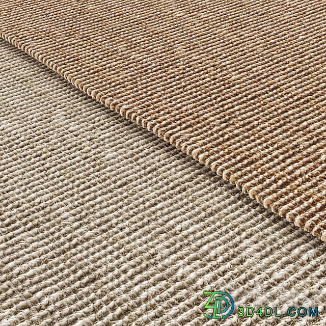 Jute boucle rug