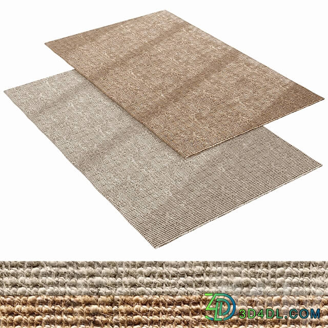 Jute boucle rug