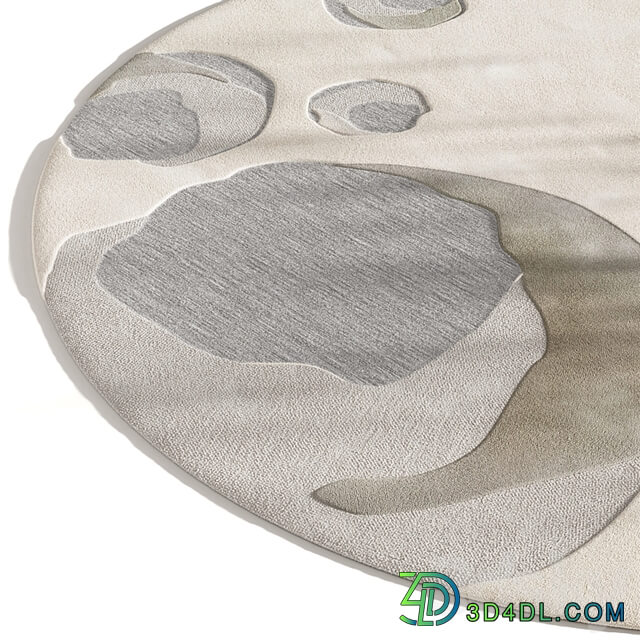 Guilin Round Rug TMJ Design